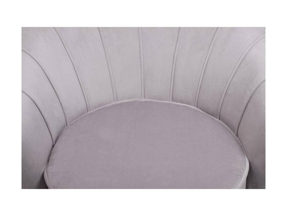 Interior кресло ракушка (серый) Pearl