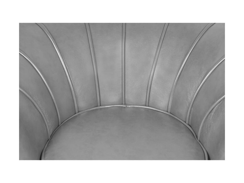 Interior кресло ракушка (серый) Pearl