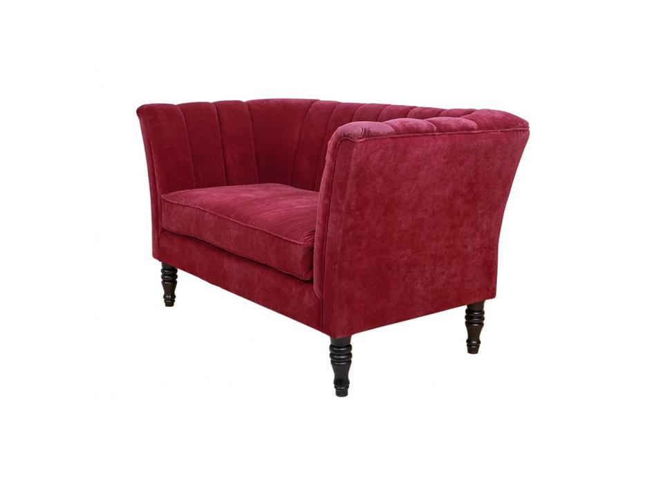 Interior диван 2 местный  (красный) Dalena