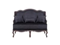 Interior диван 2 местный  (черный) Brody