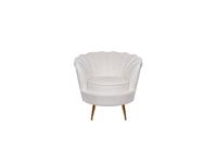 Interior кресло ракушка (светло бежевый) Pearl