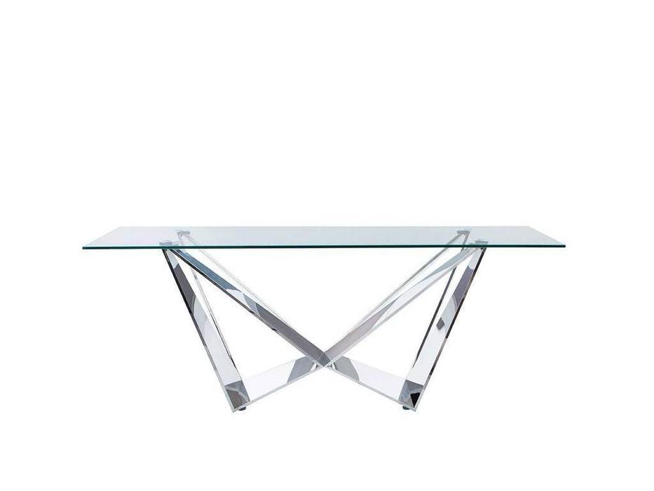 ESF стол обеденный  (хром, стекло) Modern