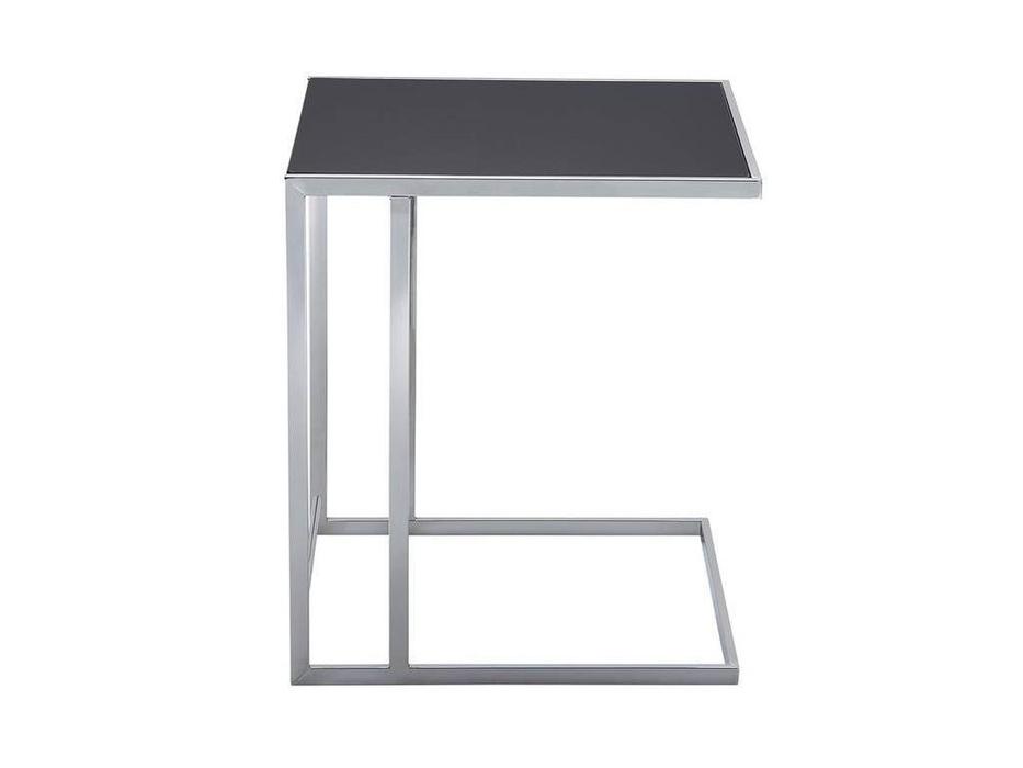 ESF столик приставной  (хром, черный) Modern