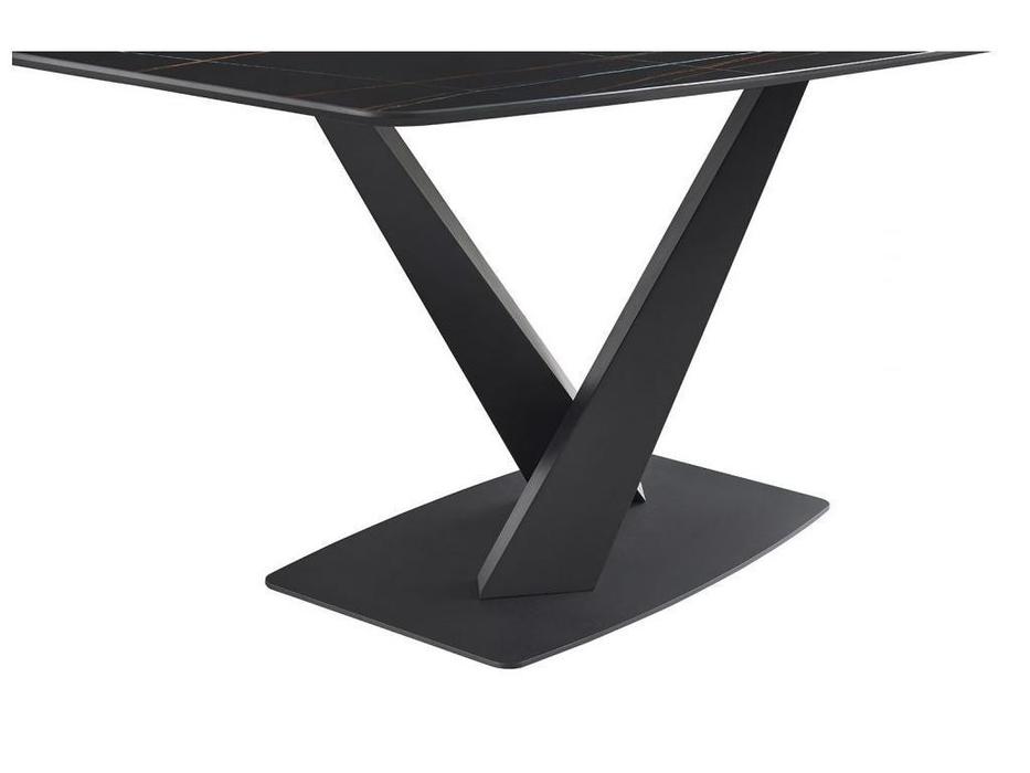 ESF стол обеденный керамический (черный)
