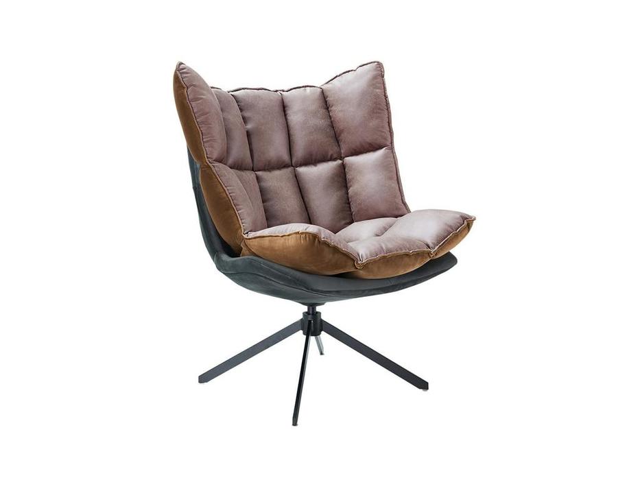 ESF кресло вращающееся малое (коричневый, серый)