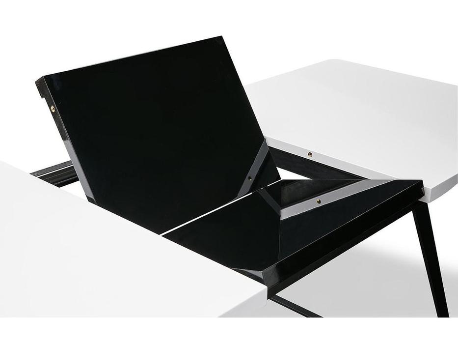ESF стол обеденный раскладной (белый, черный)