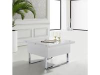 ESF стол-трансформер журнальный (белый)