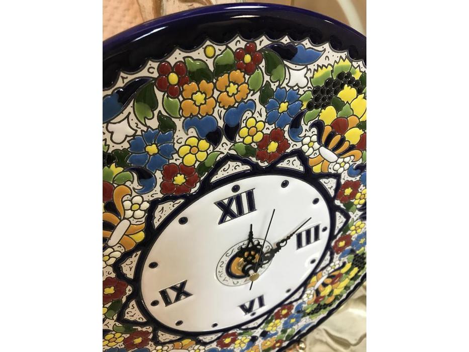 Artecer тарелка-часы диаметр 28см (синий, разноцветный) Ceramico