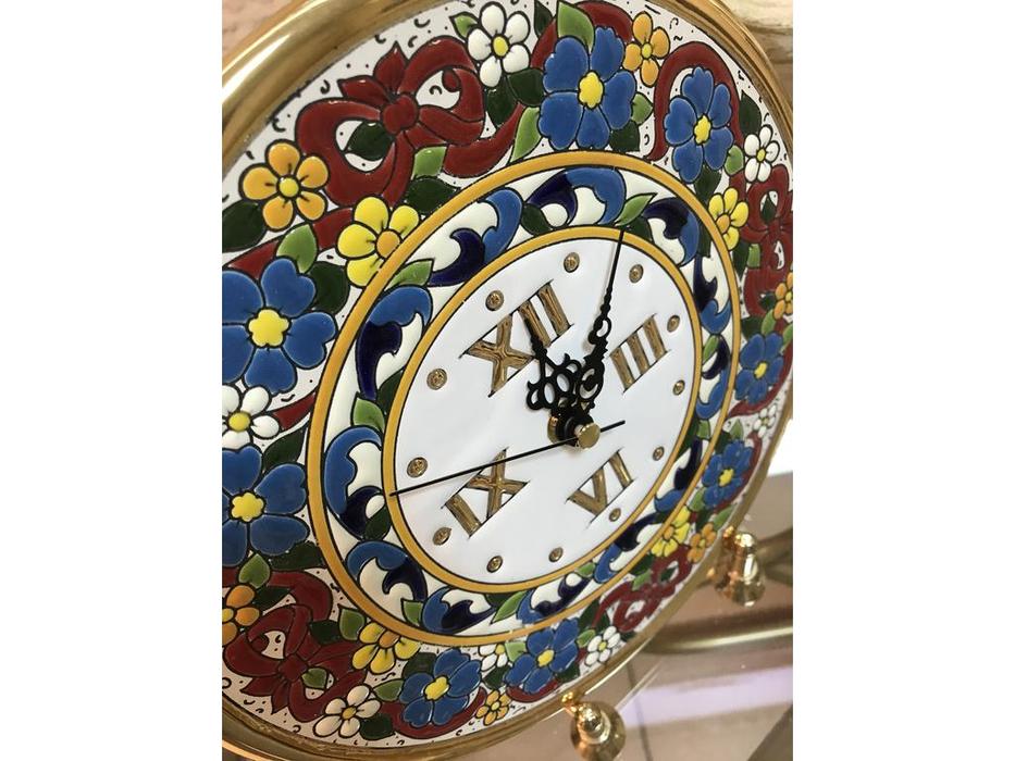 Artecer тарелка-часы диаметр 21см (золото, разноцветный) Ceramico