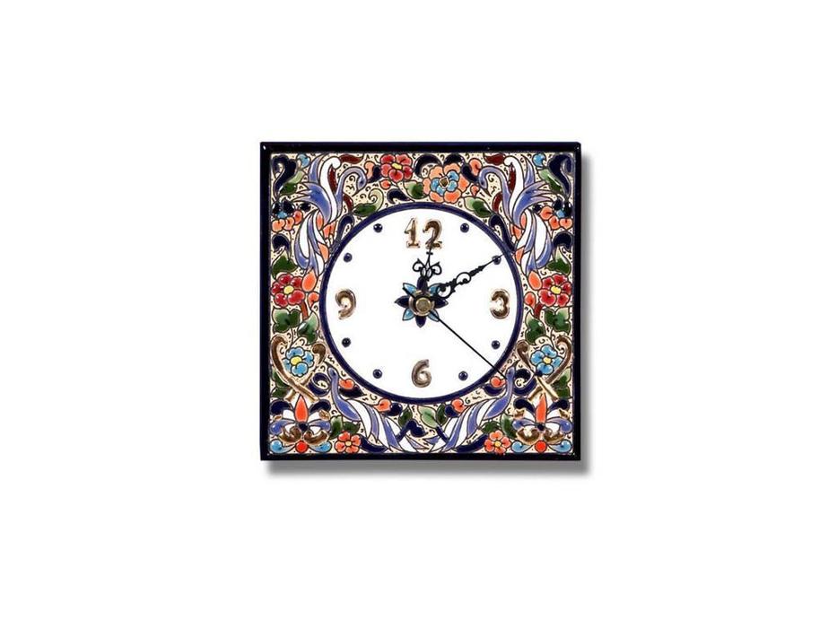 Artecer часы настенные 15х15см (синий, разноцветный) Ceramico