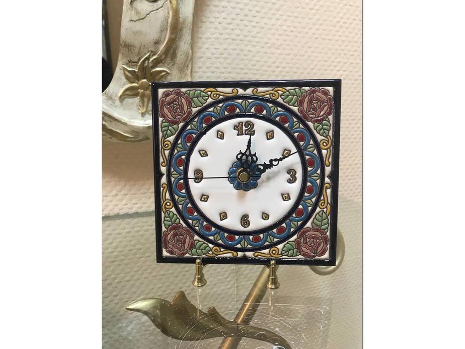 Artecer часы настенные 15х15см (синий, разноцветный) Ceramico