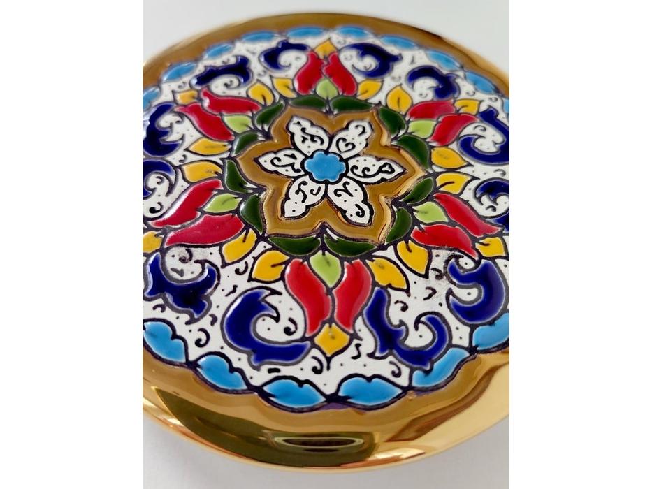 Artecer: тарелка декоративная 09см (мультиколор) "Ceramico"