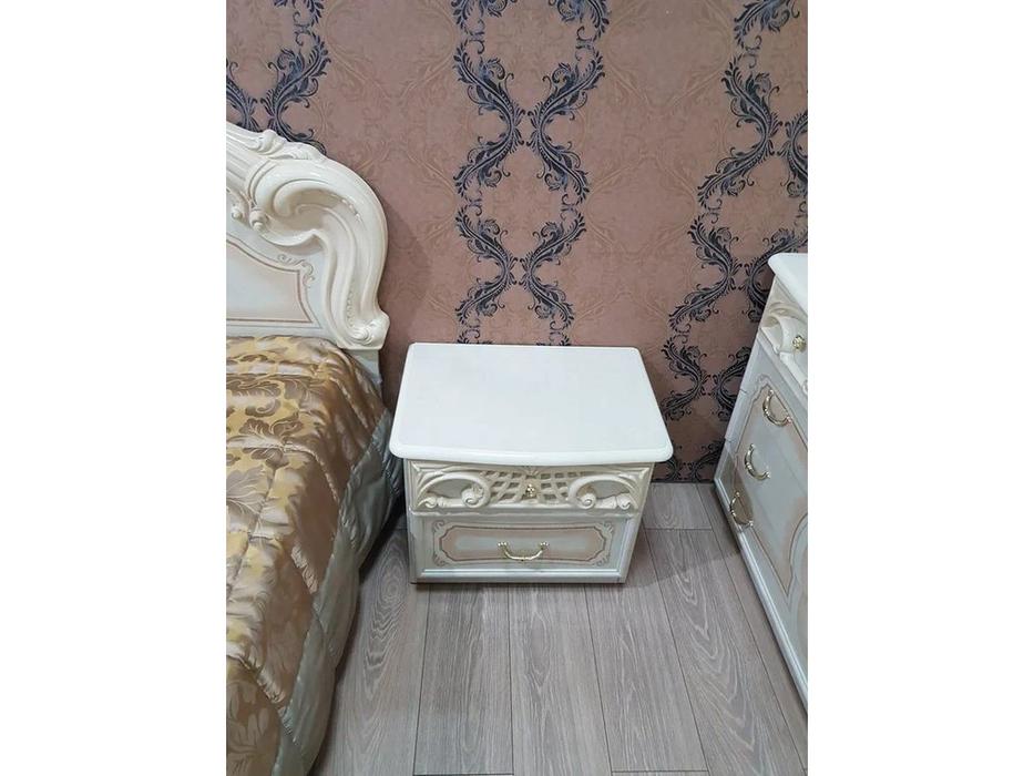 Dia тумба прикроватная  (бежевый) Роза