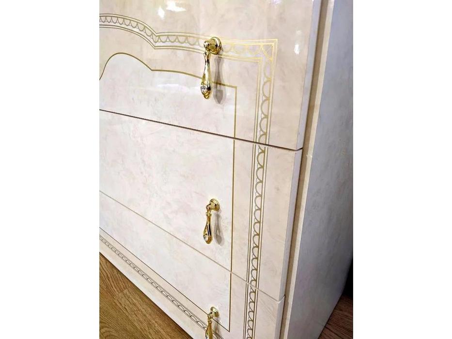 Dia комод с зеркалом 105см (беж) Ирина