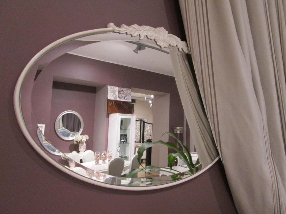 Brevio Salotti зеркало настенное  (молочно-белый) Franca
