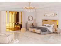 Мэри спальня современный с 6 дв шкафом (кашемир с золотом) Севиль