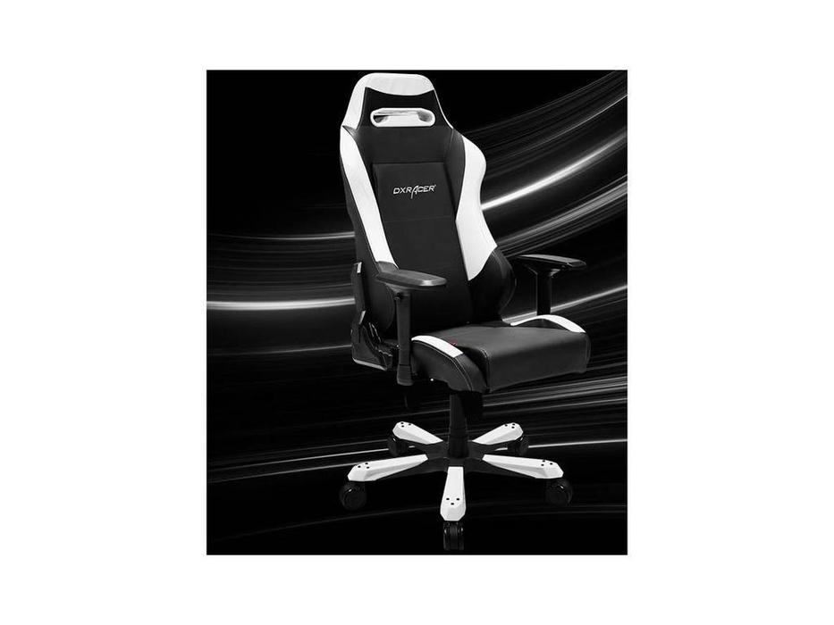 DXRacer кресло компьютерное  (черный, белый) Iron