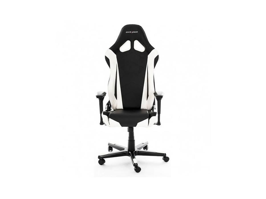 DXRacer кресло компьютерное  (черный, белый) Racing