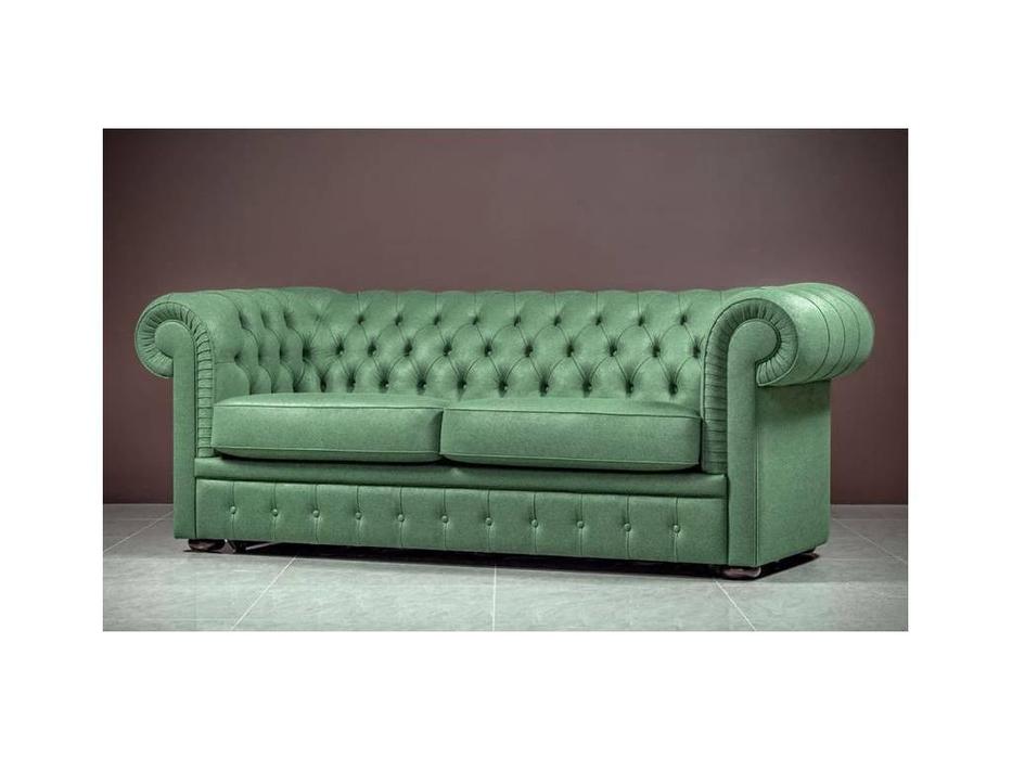 Liberty диван 3-х местный  (зеленый) Worchester