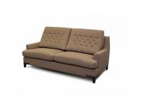 Liberty диван 2 местный раскладной ткань (коричневый) Детройт