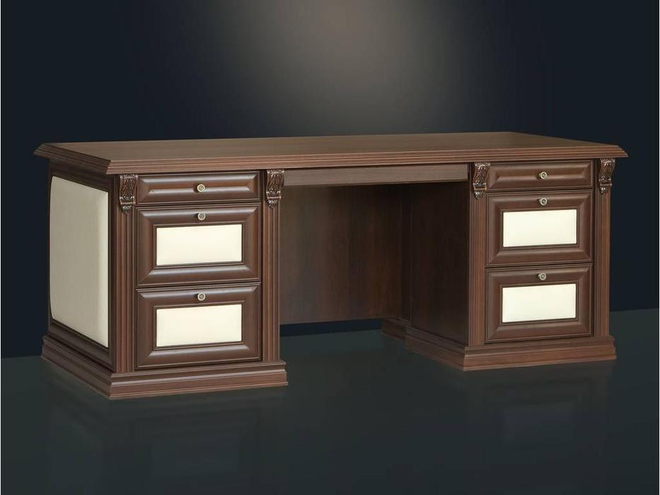 Благо стол письменный  (орех, беж) Ben