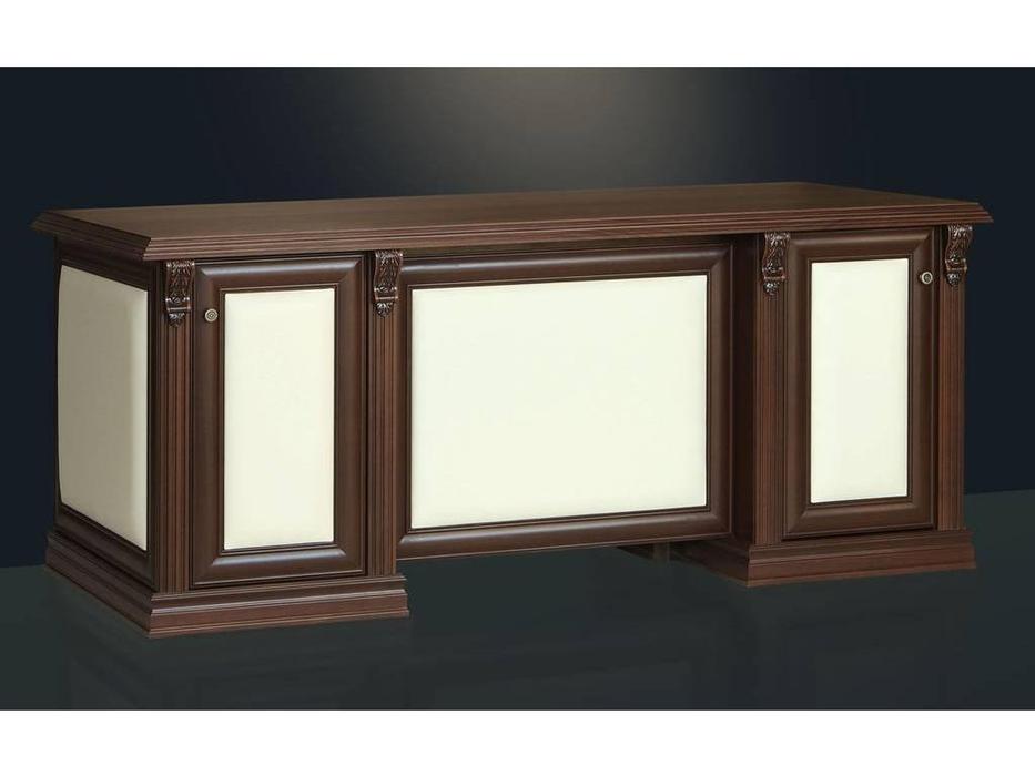 Благо стол письменный  (орех, беж) Ben