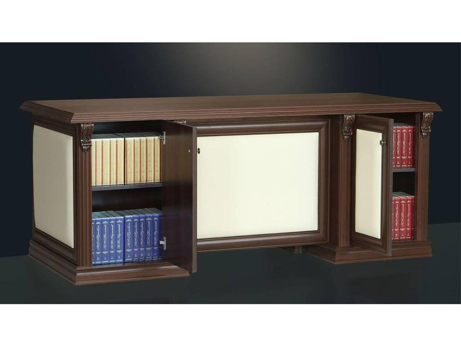 Благо стол письменный  (орех, беж) Ben