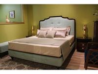 Zzibo Mobili кровать двуспальная 180х200 ткань Velvet LUX (шоколад) Оскар