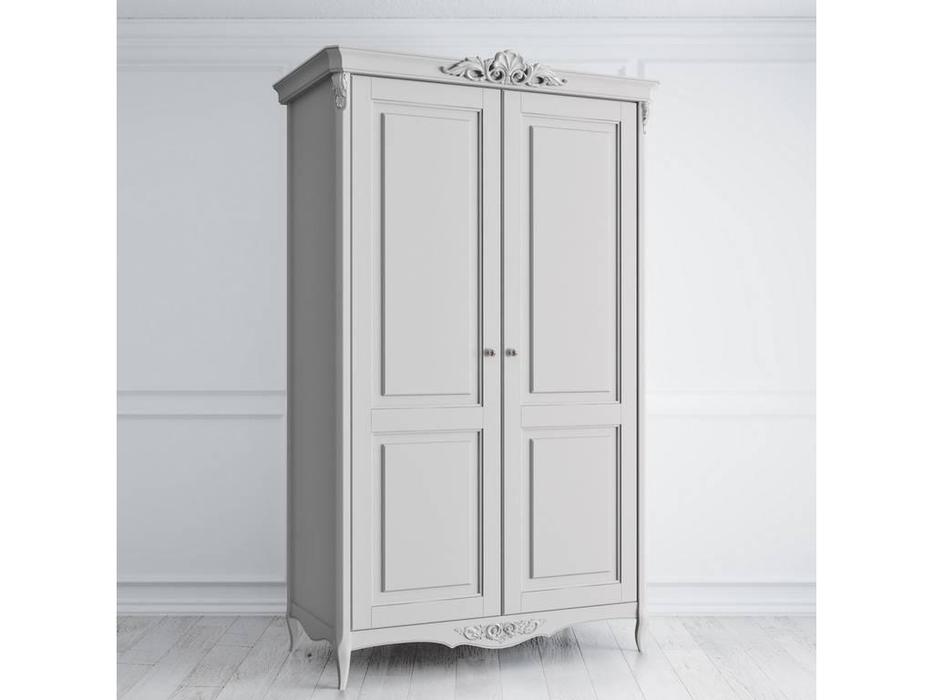 Latelier Du Meuble шкаф 2 дверный  (серо-бежевый, серебро) Atelier Home