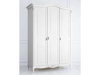 Latelier Du Meuble шкаф 3-х дверный  (белый, серебро) Silvery Rome