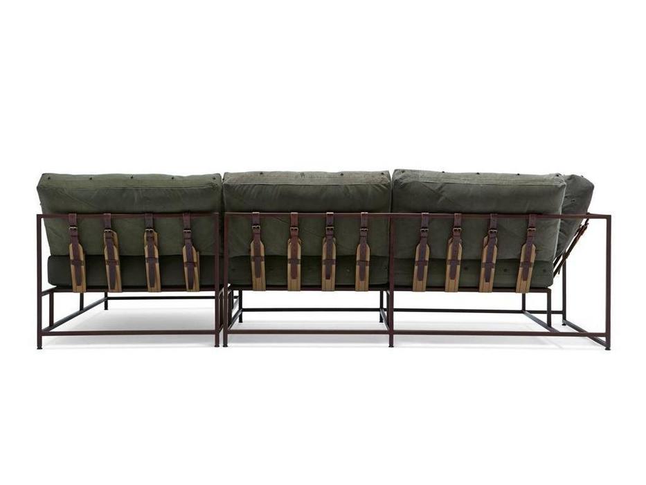 The Sofa диван 3-х местный Милитари (оливковый) Loft