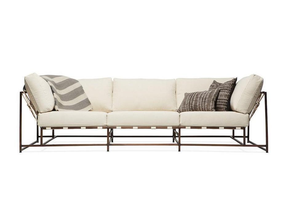The Sofa диван 3-х местный Комфорт (белый) Loft