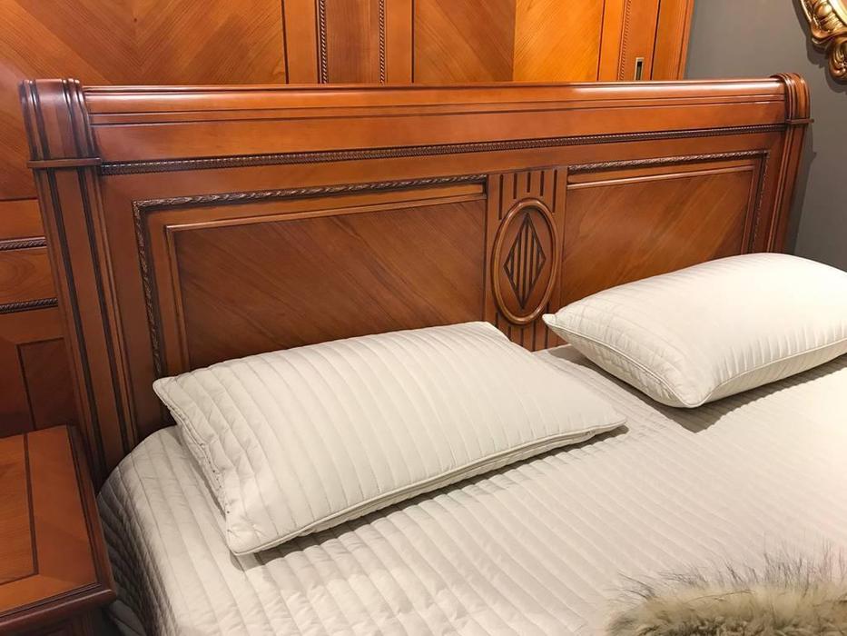 Timber кровать двуспальная 180х200 без изножья (янтарь) Палермо