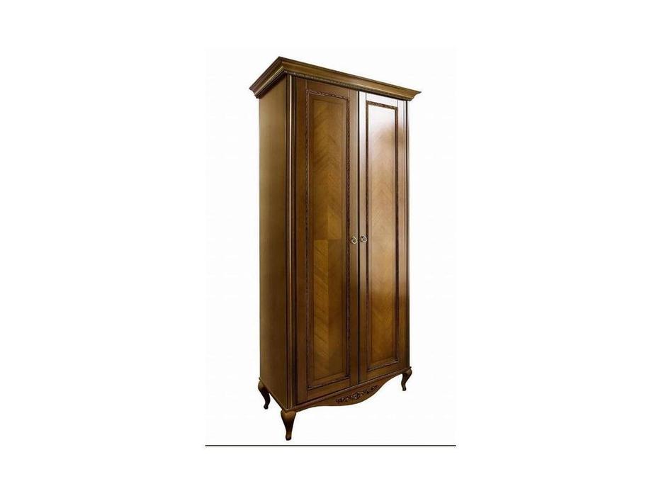 Timber шкаф 2-х дверный  (орех) Неаполь