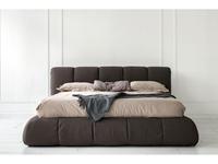 Timber кровать двуспальная 160х200 с подъемным мех-м (серый) Сидней