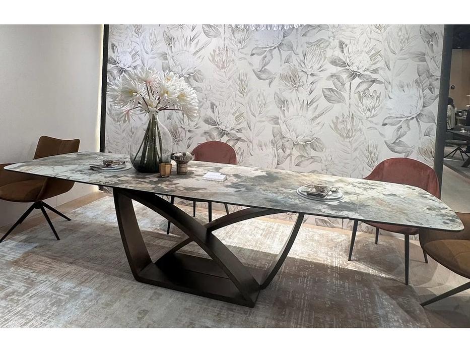 Megapolis стол обеденный раскладной (серый) ALONSO 200 TL-137