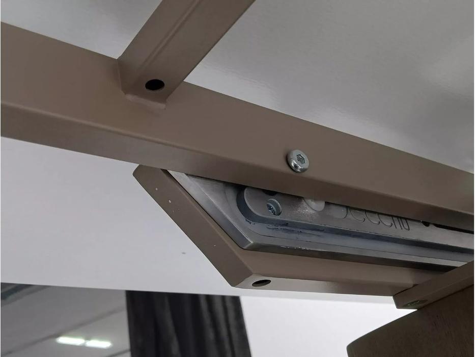 Megapolis стол обеденный раскладной (серый, бежевый) CALVIN 180