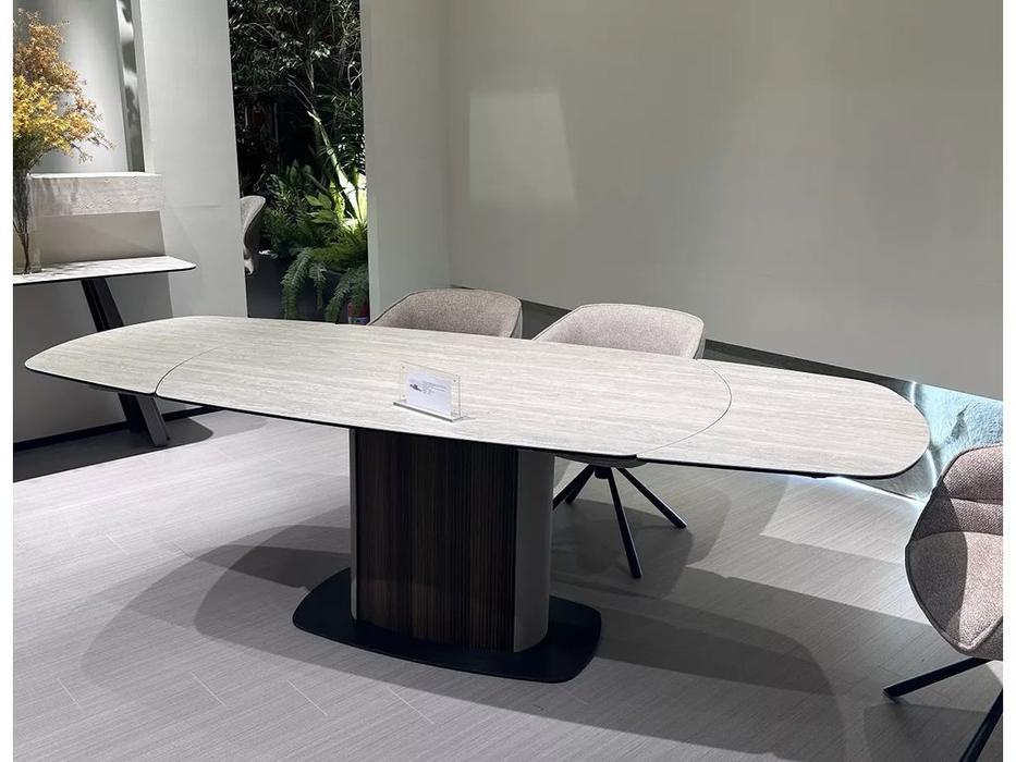 Megapolis стол обеденный раскладной (бежевый) DAGFINN 150