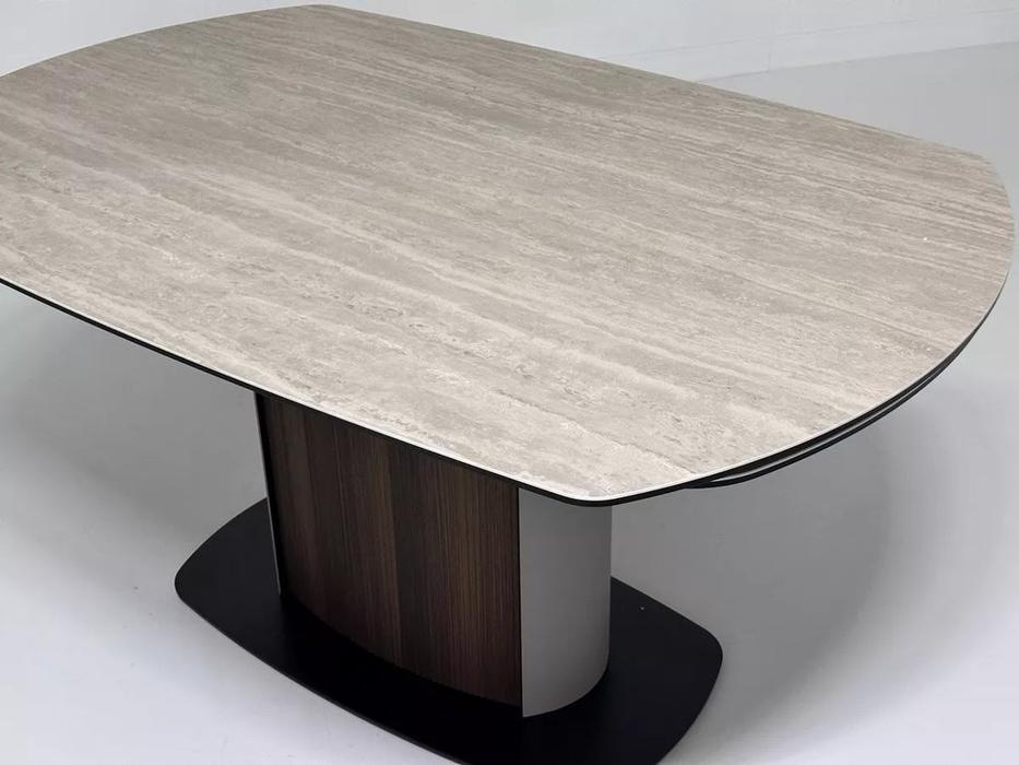 Megapolis стол обеденный раскладной (бежевый) DAGFINN 150