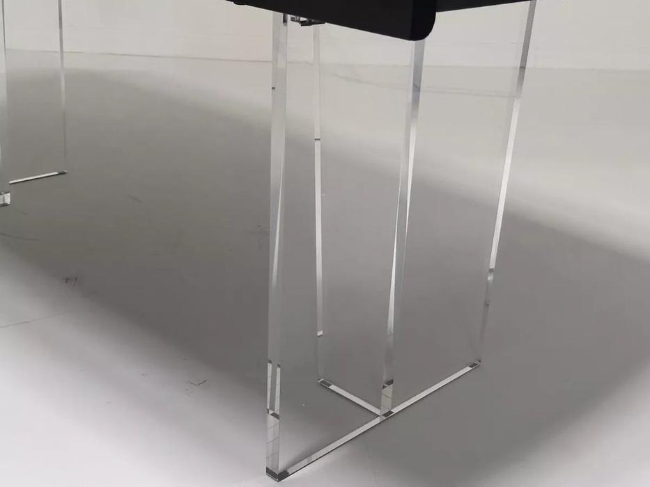 Megapolis стол обеденный раскладной (черный) LAURITS 200 GREY