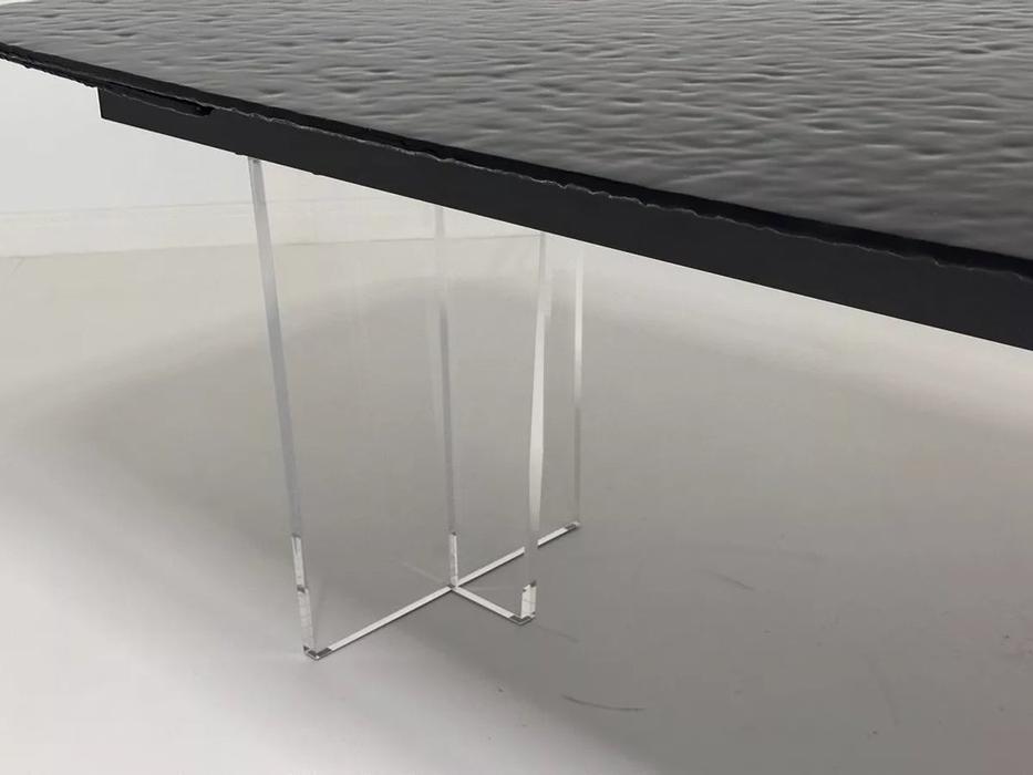 Megapolis стол обеденный раскладной (черный) LAURITS 200 GREY