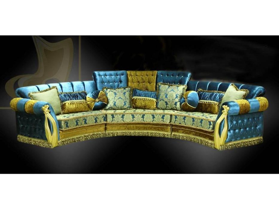 Ustie диван эркерный  (ткань) Валенсия