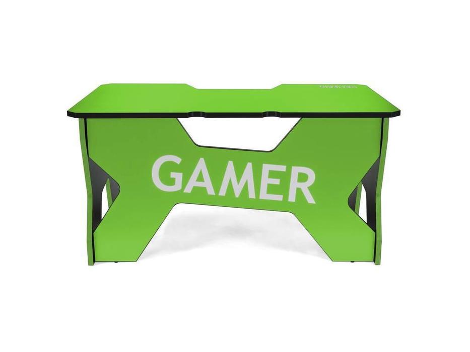Generic Comfort стол компьютерный  (черный, зеленый) Gamer