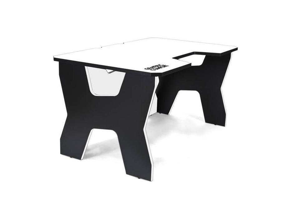 Generic Comfort стол компьютерный  (черный, белый) Gamer