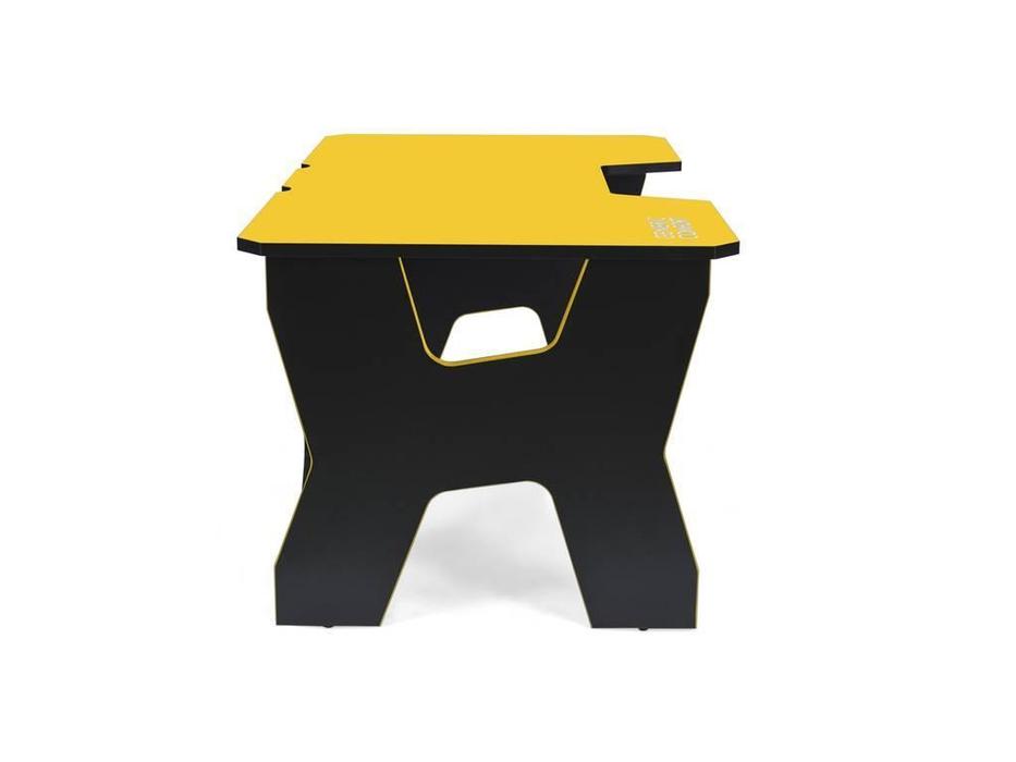 Generic Comfort стол компьютерный  (черный, желтый) Gamer