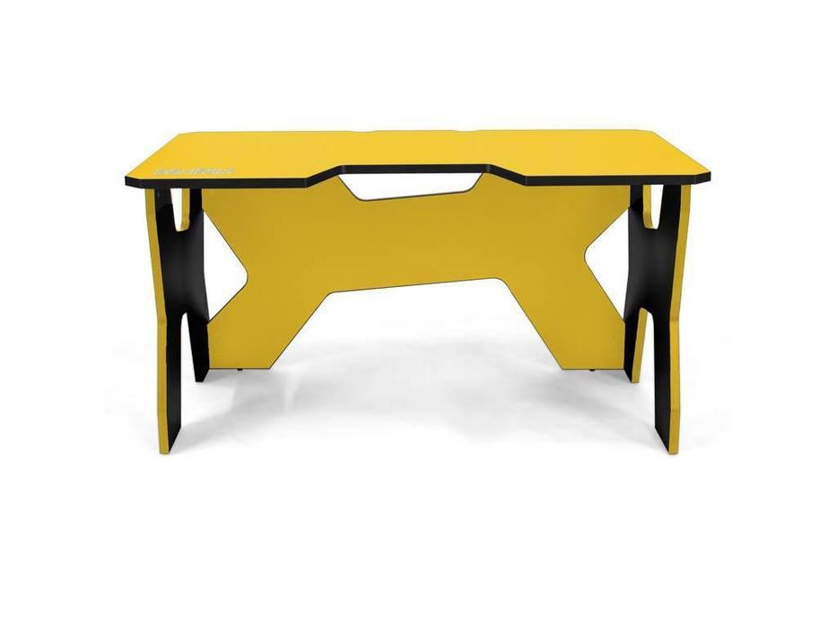 Generic Comfort стол компьютерный  (черный, желтый) Gamer