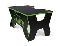 Generic Comfort стол компьютерный  (черный, зеленый) Gamer