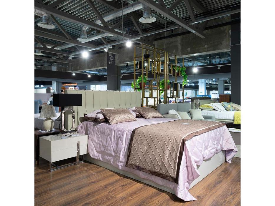 Mod Interiors кровать двуспальная 180х200 c подъемным механизмом (бежевый) Vigo