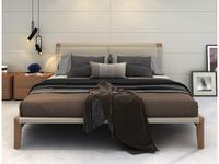 Mod Interiors кровать двуспальная 160х200 (орех, бежевый) Avila