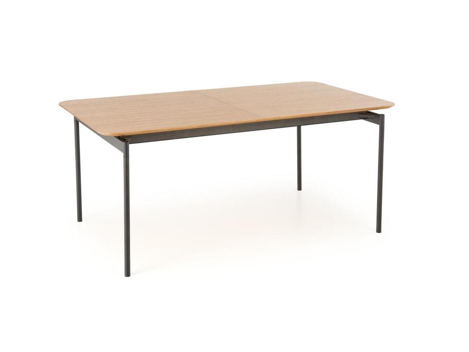 Halmar стол обеденный раздвижной (дуб, черный) Smart
